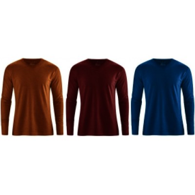T-shirt manche longue en chanvre et coton bio de belle tenue